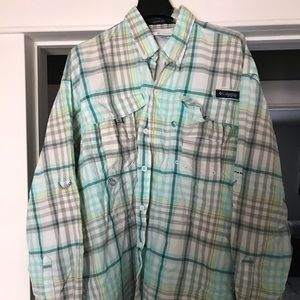 EUC Columbia Fishing shirt